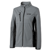 CLIQUE LADIES' NARVIK COLORBLOCK SOFTSHELL JACKET